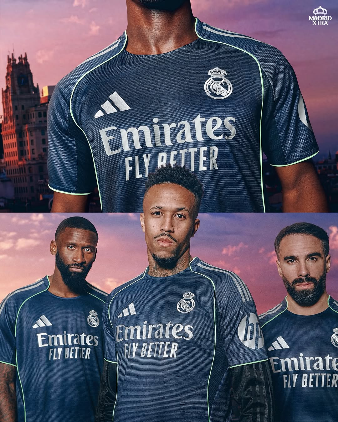 Real Madrid 25/26 Away Kit ( Fan Version )