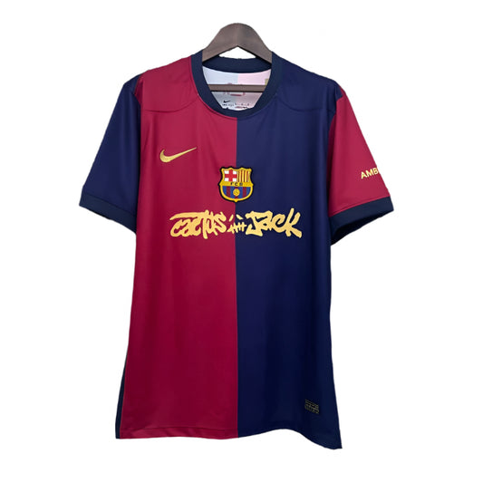 Barcelona 24/25 Travis Scott Home Kit ( Fan Version )